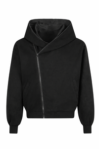 Men's Long Sleeve Hooded Zip-Up Jacket