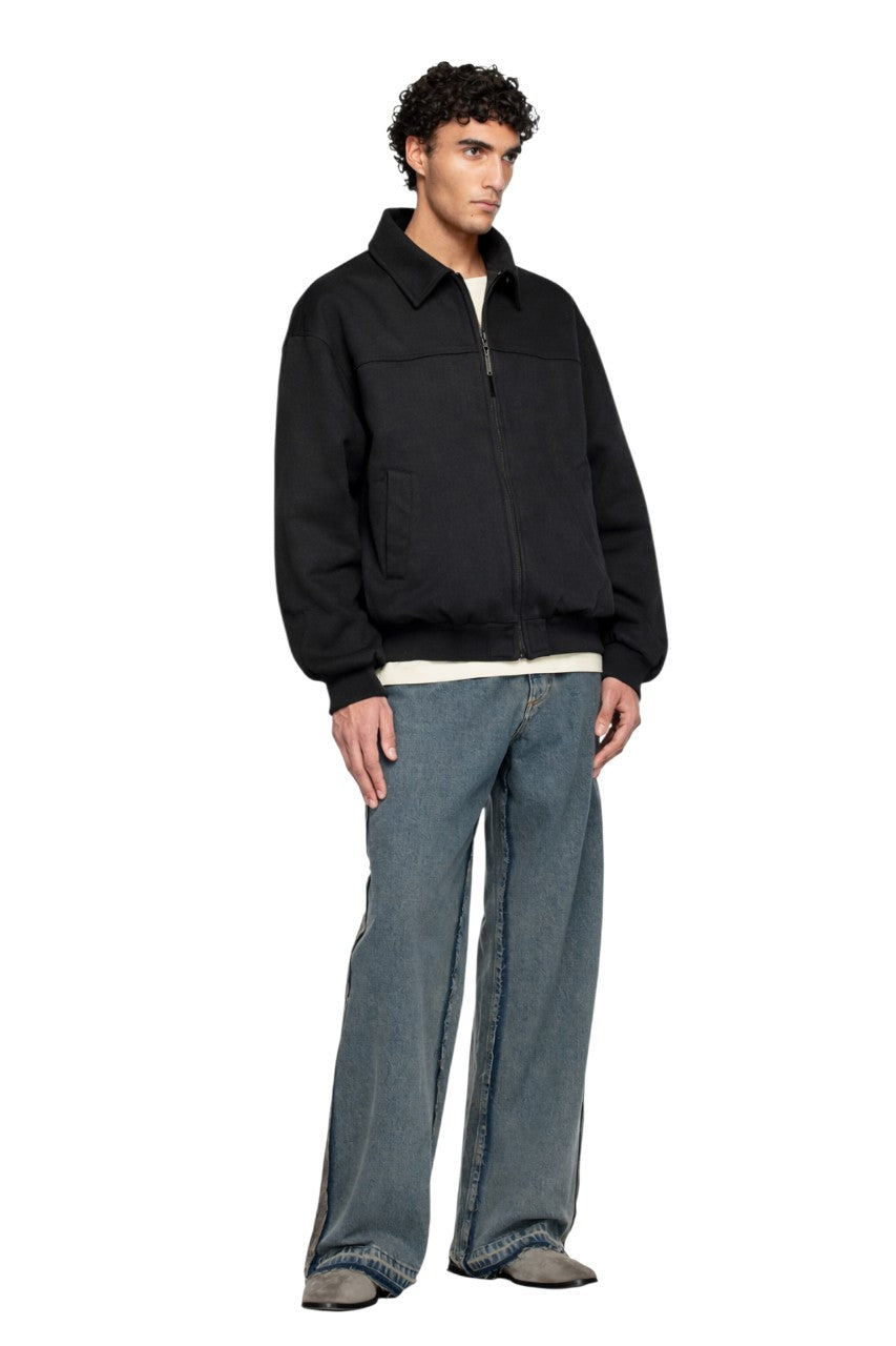 Men's Full Size Zip Up Long Sleeve Jacket
