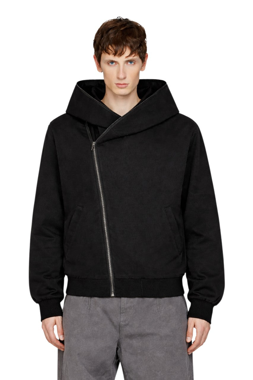 Men's Long Sleeve Hooded Zip-Up Jacket