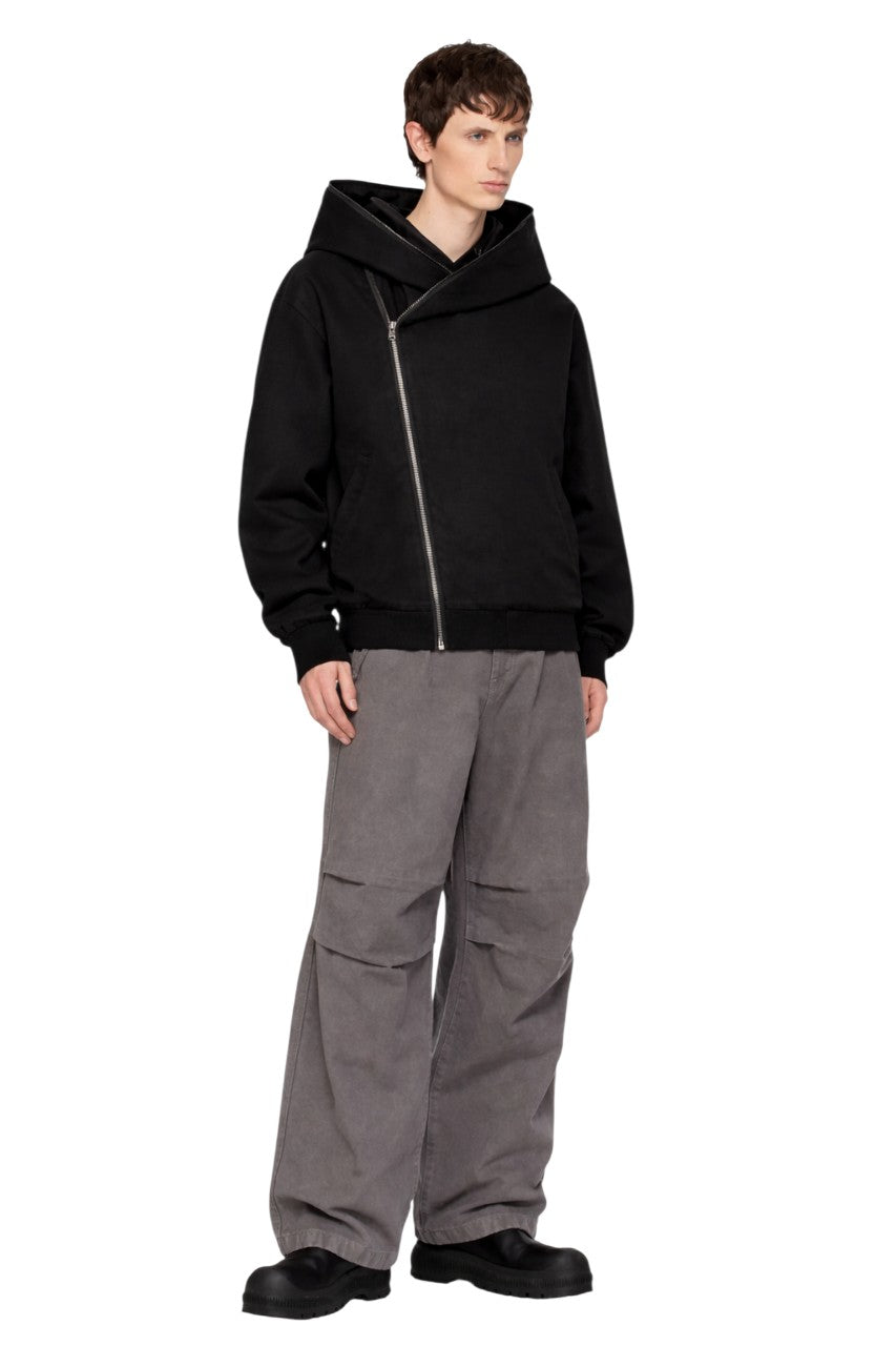 Men's Long Sleeve Hooded Zip-Up Jacket
