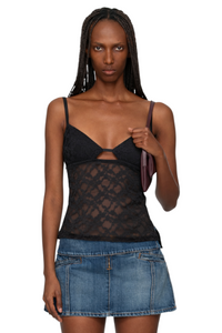 Adjustable Strap Lace Cami