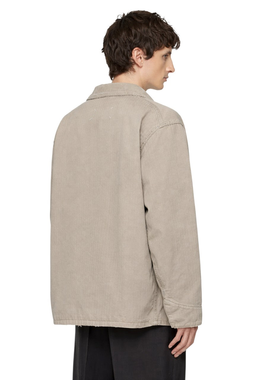 Men's Zip-Up Trucker Jacket