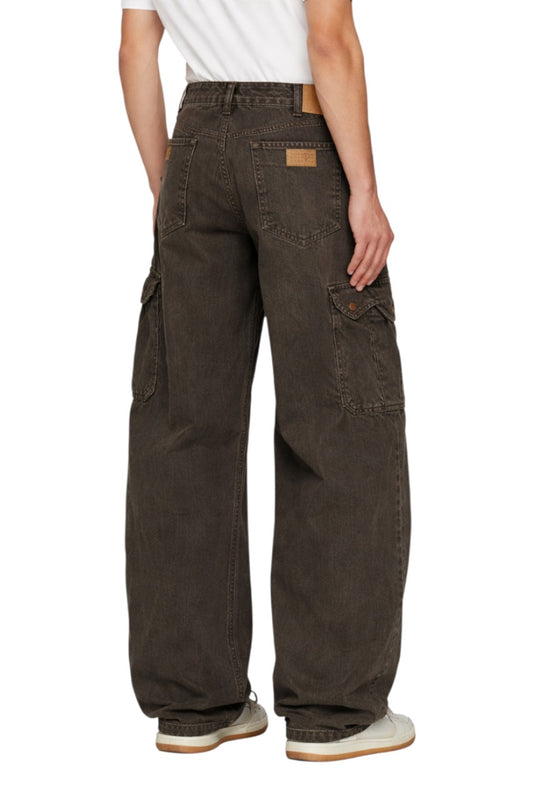 Men's Wide Leg Cargo Pants