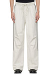 Men's Stripe Wide Leg Cargo Pants