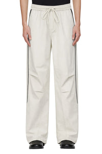 Men's Stripe Wide Leg Cargo Pants