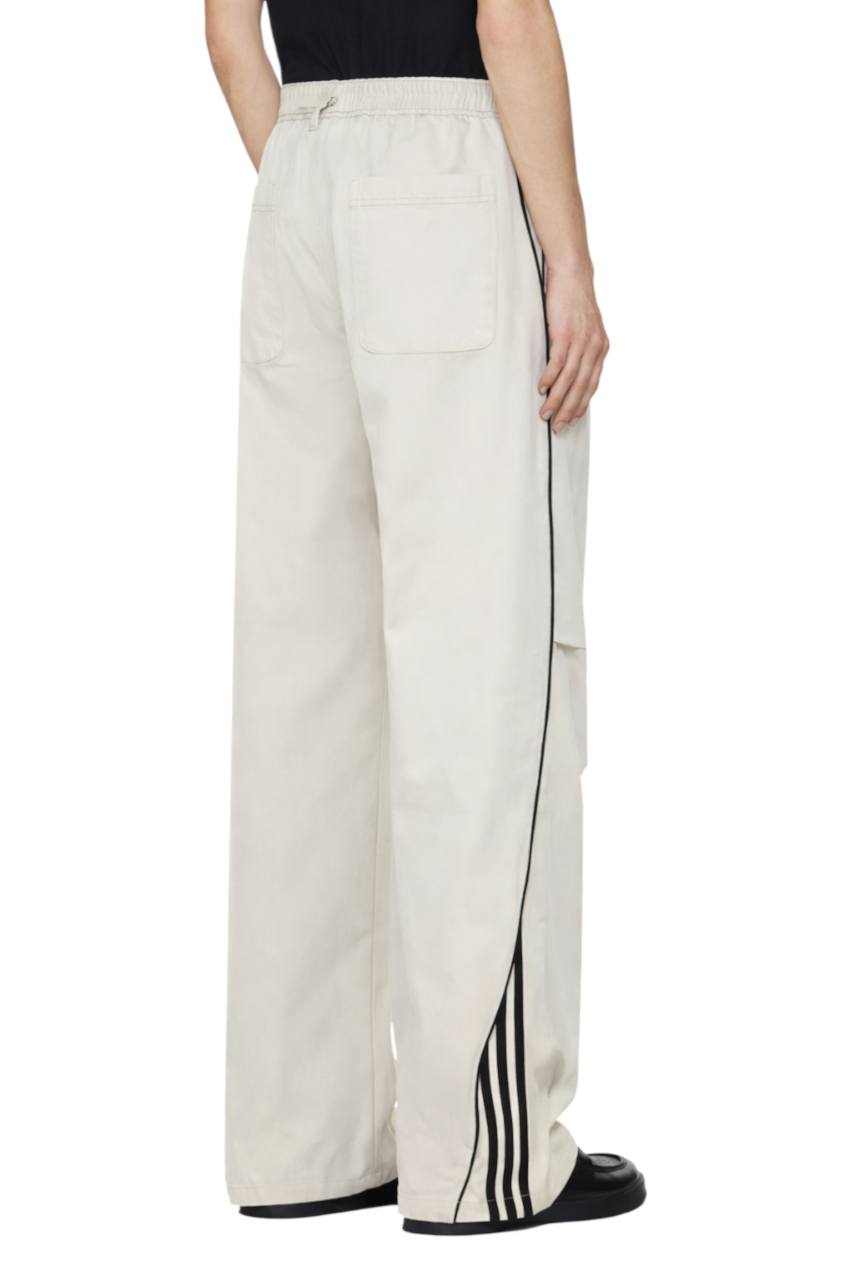 Men's Stripe Wide Leg Cargo Pants
