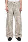 Men's Full Size Tie-dye Loose Fit Cargo Pants Plus Size