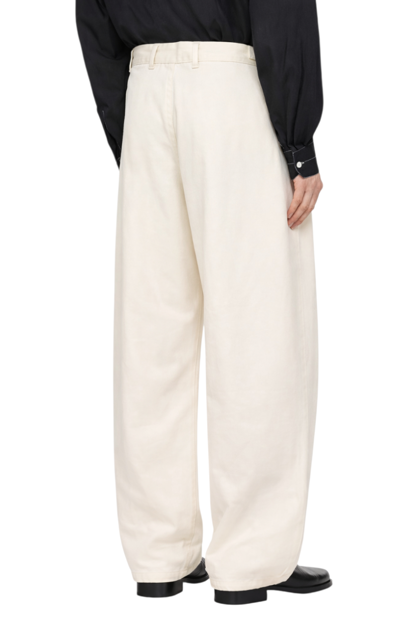 Men's Wide Leg Cargo Pants with Zipper Closure Pockets