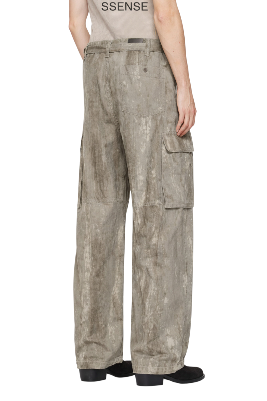 Men's Wide Leg Cargo Pants