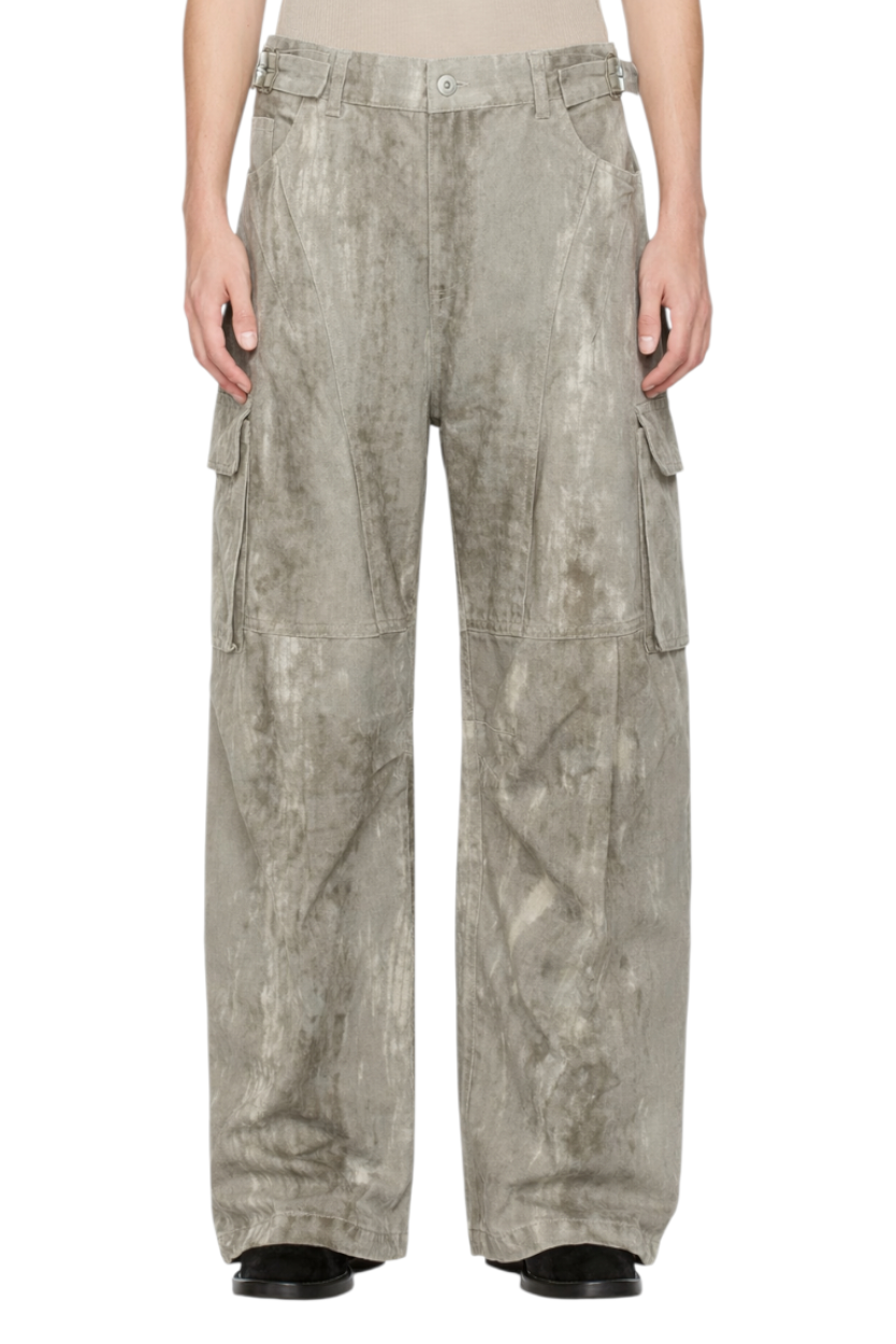 Men's Wide Leg Cargo Pants