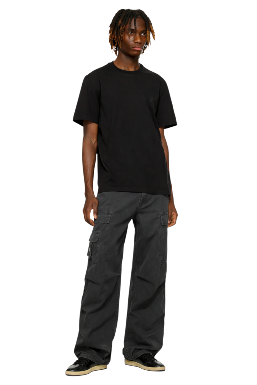 Men's Wide Leg Cargo Pants