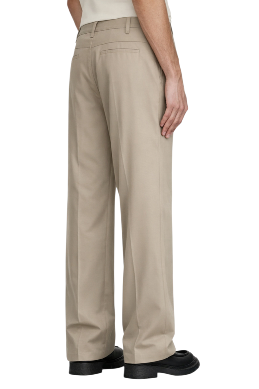 Men's Classic Wide-Leg Pants