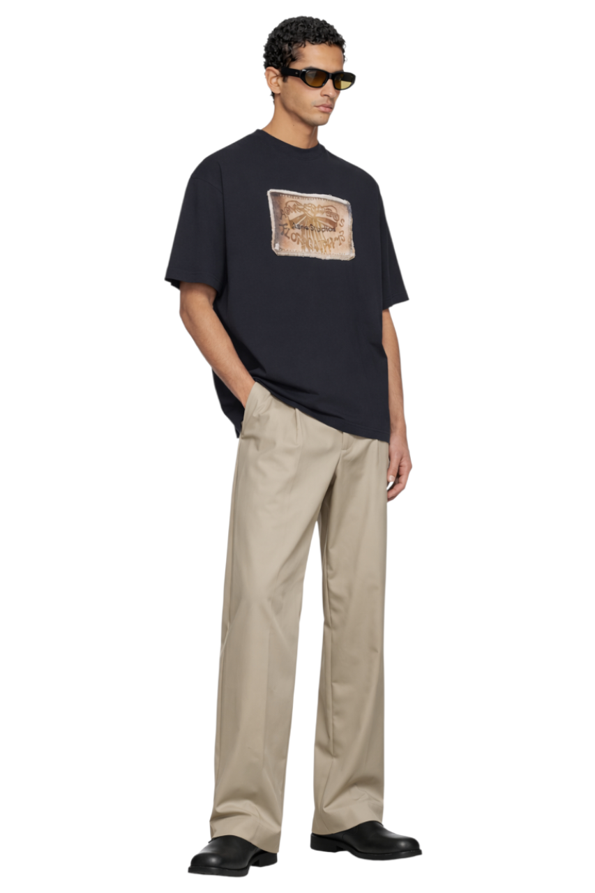 Men's Classic Wide-Leg Pants