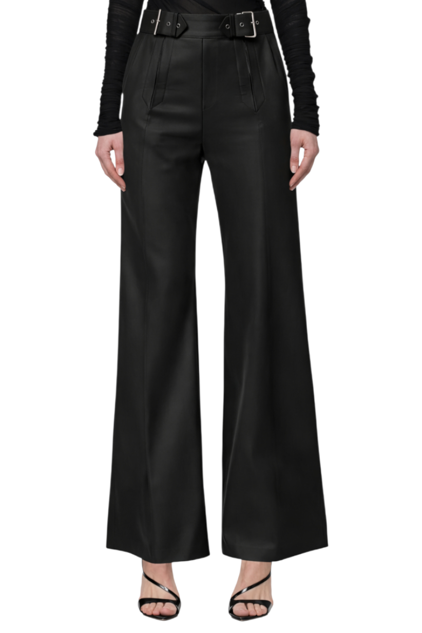 High Waist Wide Flare Pants