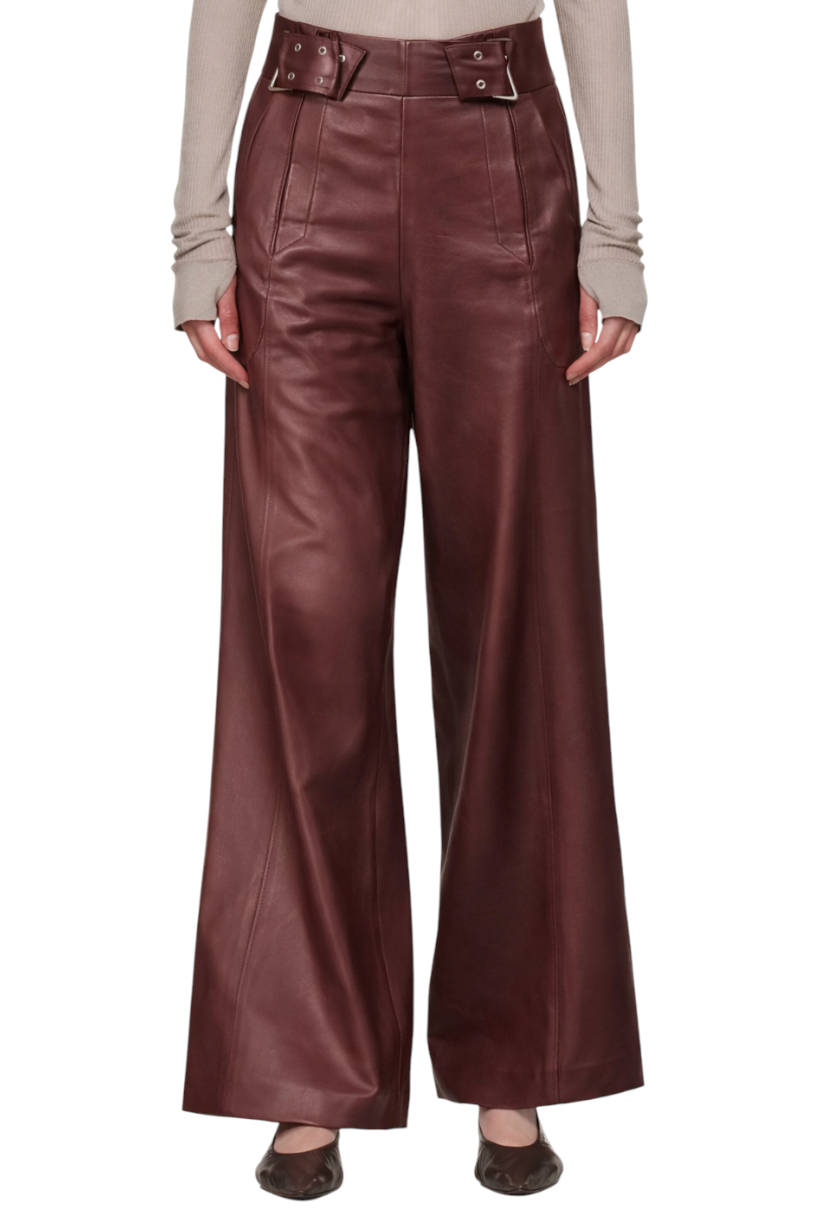 High Waist Wide Flare Pants