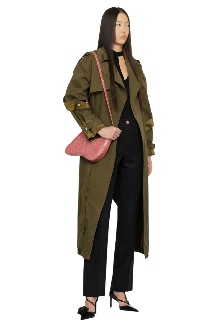 High Waist Straight Pants