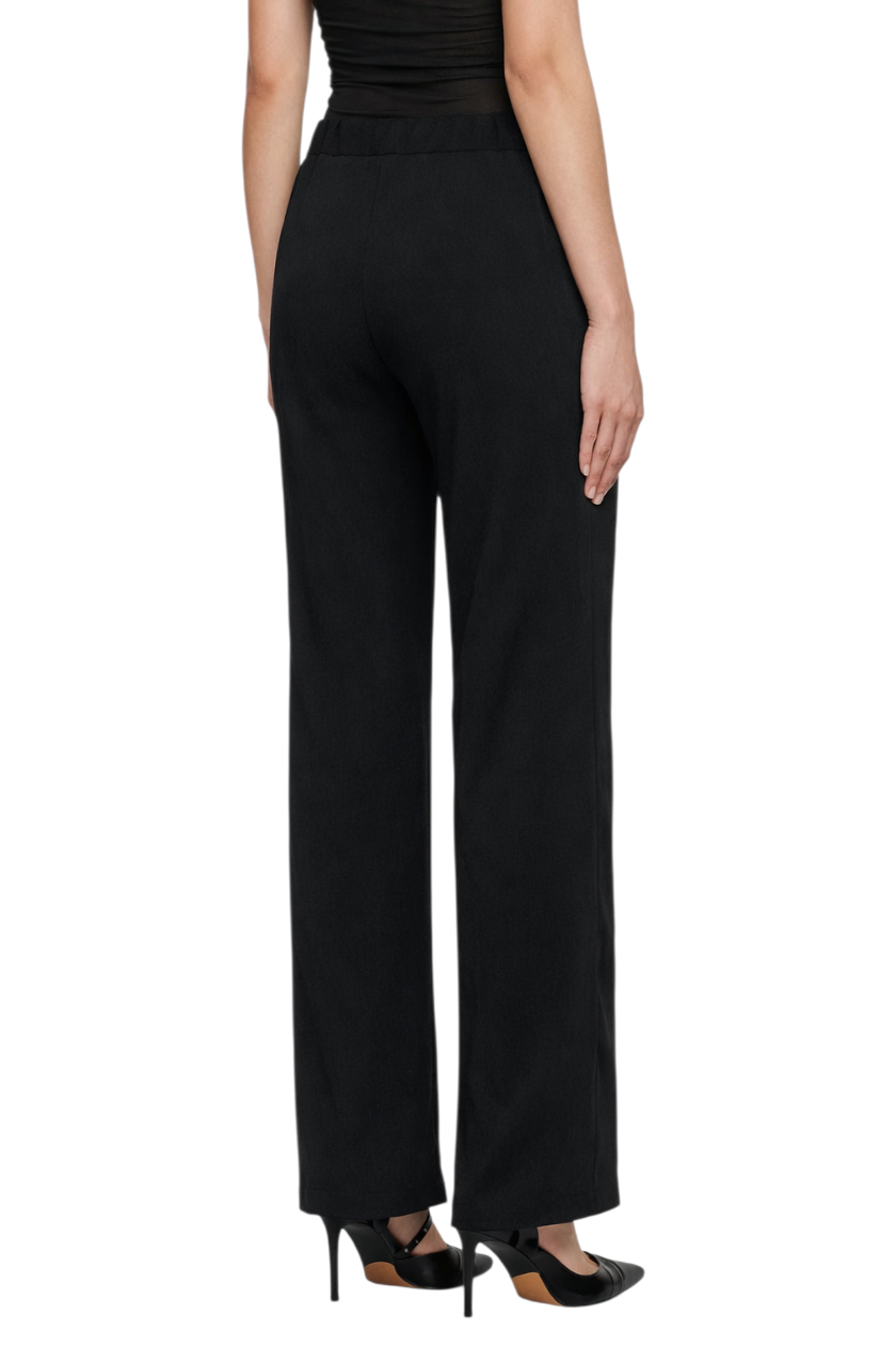 High Waist Straight Pants
