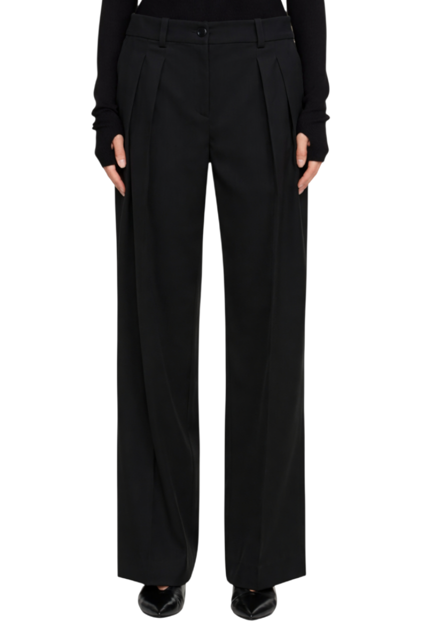 High-Waisted Wide-Leg Pants