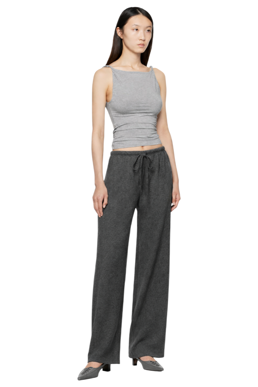 Relaxed Fit Wide Leg Pants