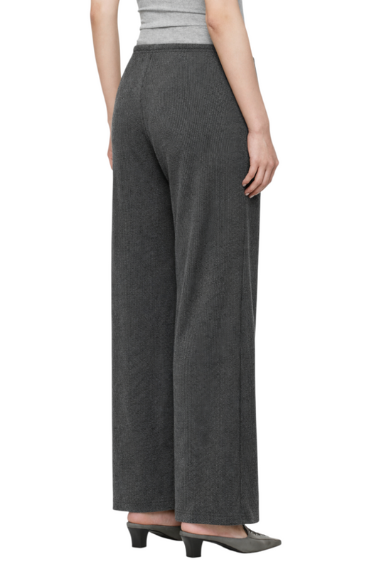 Relaxed Fit Wide Leg Pants