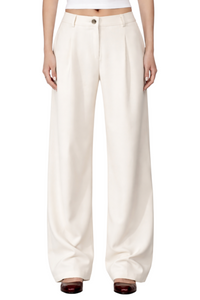 Wide Leg Pleated Pants