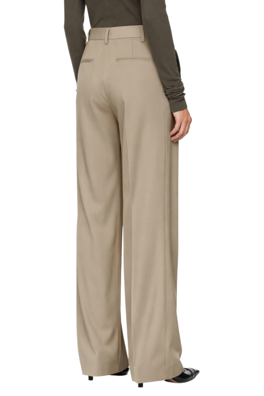 Wide Leg Pleated Pants