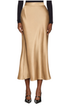 Satin Midi Skirt