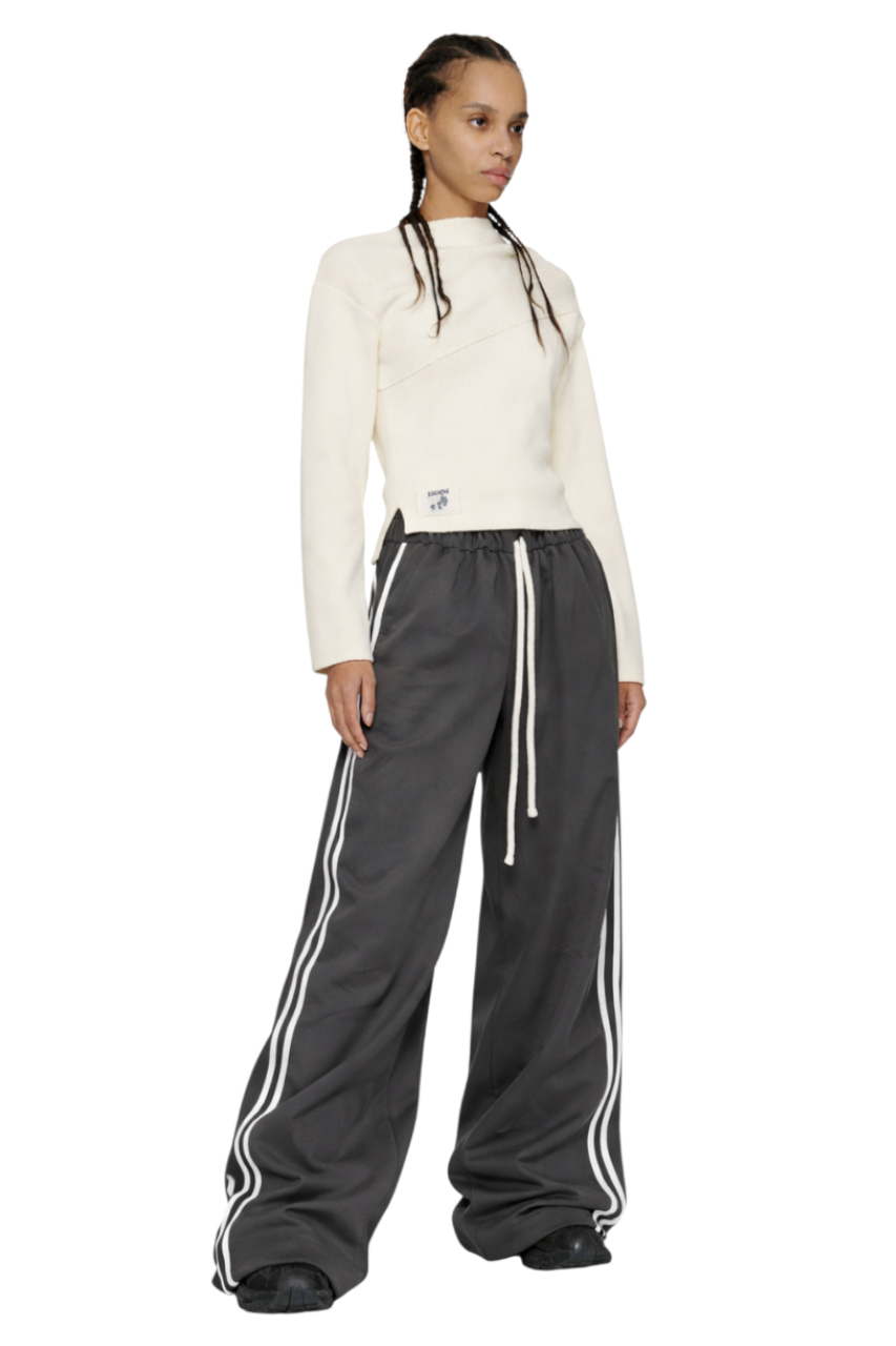 Wide Leg Drawstring Pants