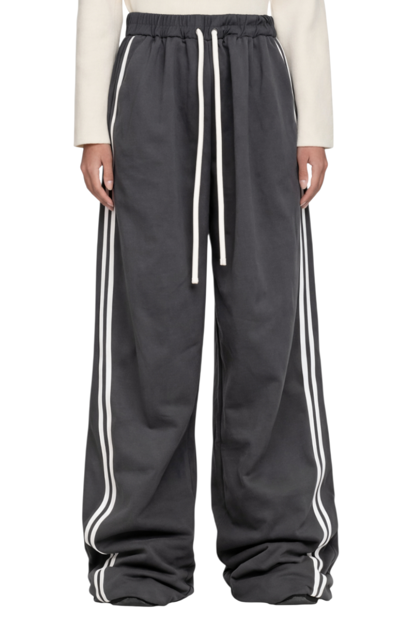 Wide Leg Drawstring Pants