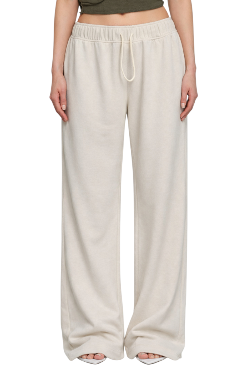 Drawstring Wide Leg Pants