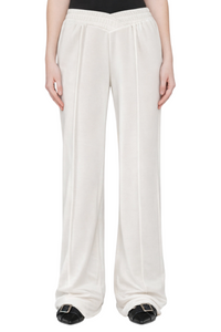 Elastic Waist Wide Leg Pants