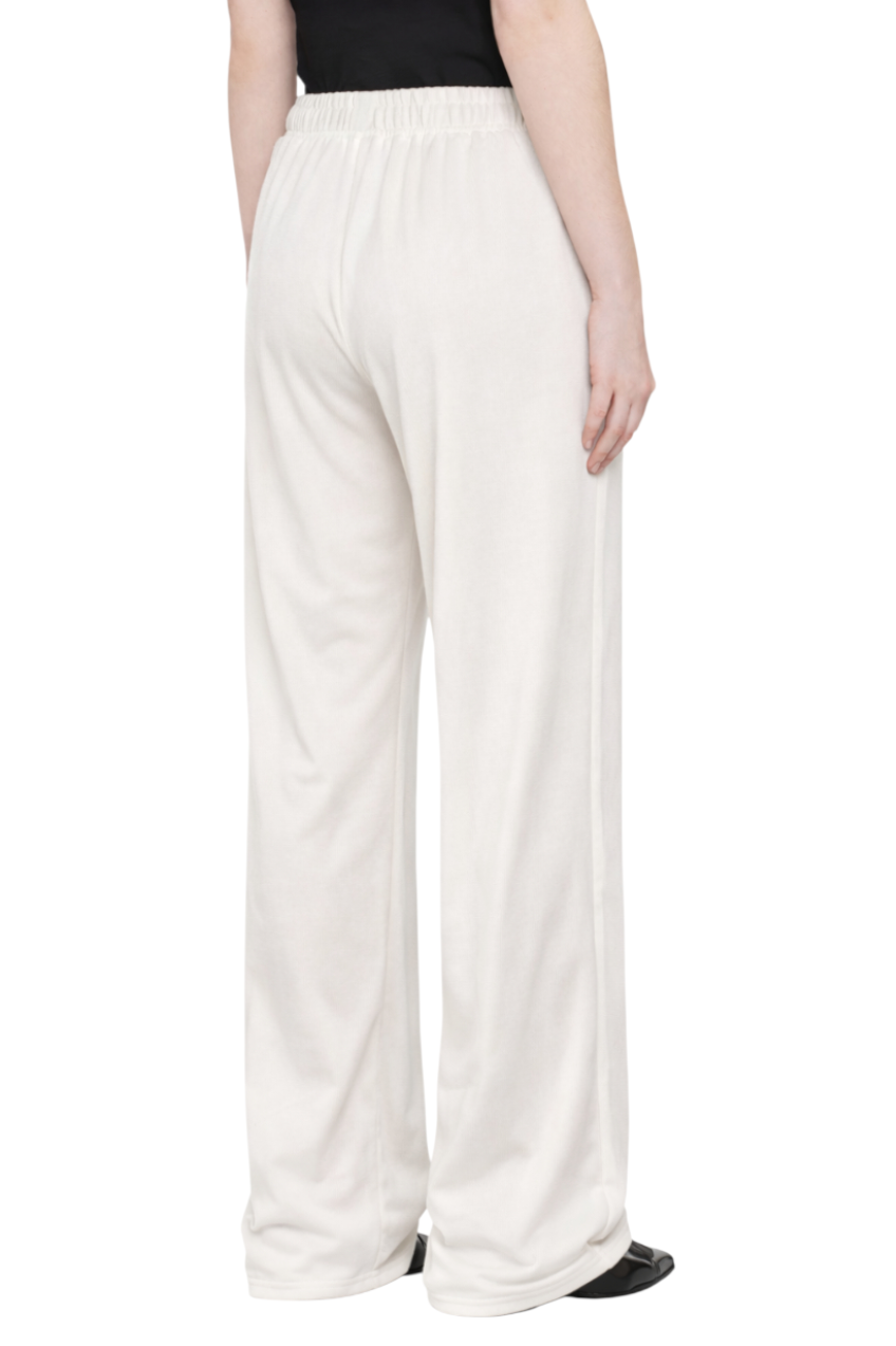 Elastic Waist Wide Leg Pants