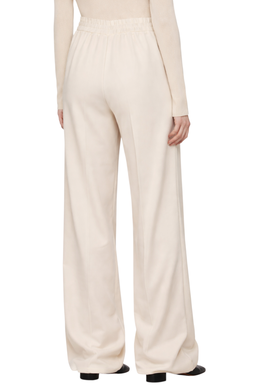 Elastic Waist Wide Leg Pants