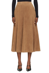 Flowy A-Line Midi Skirt