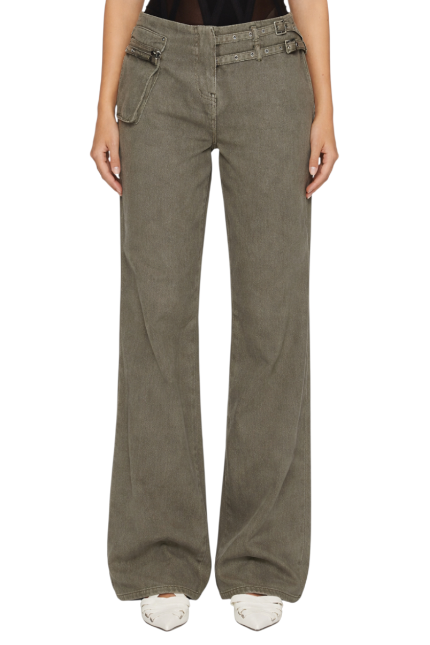 Wide Leg Jeans with Pockets