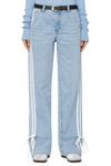 Side Striped Loose Fit Jeans