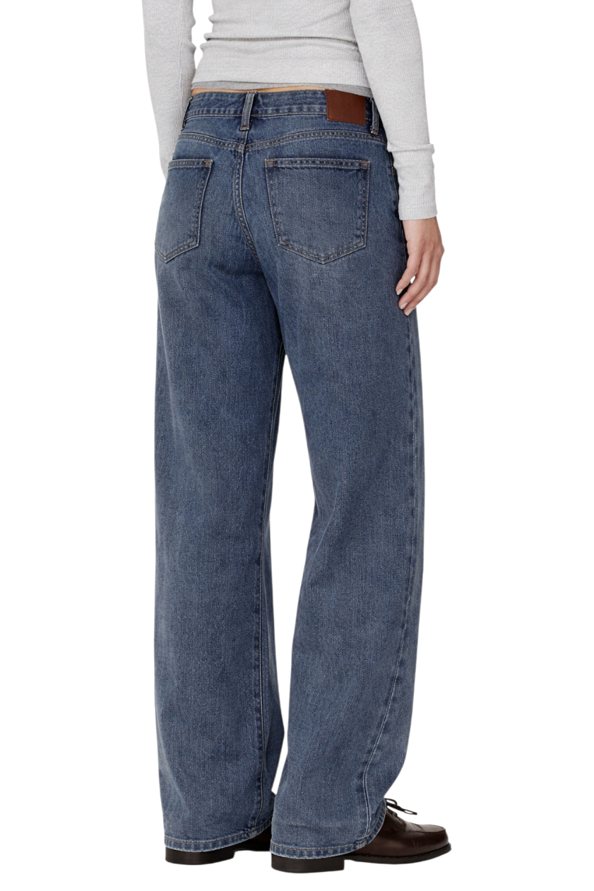 Wide Leg Jeans with Pockets