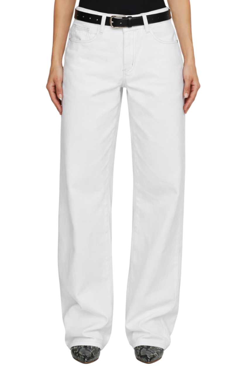 Wide Leg Jeans with Pockets