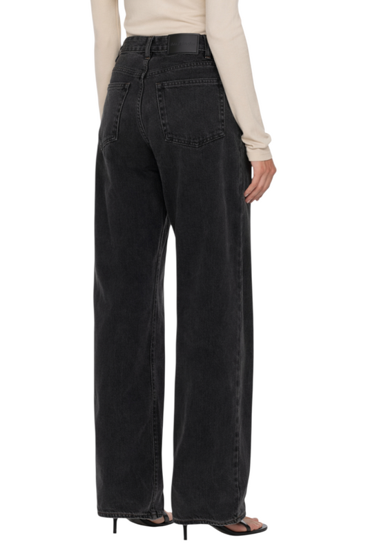 Wide Leg Jeans with Pockets