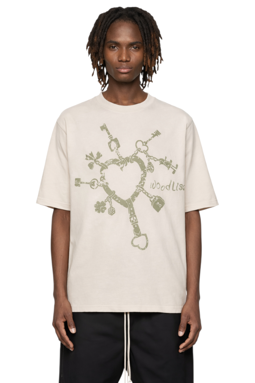Men's Graphic Round Neck Short Sleeve T-Shirt