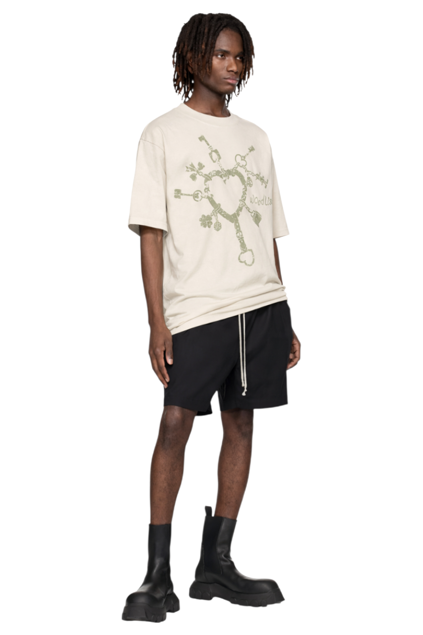 Men's Graphic Round Neck Short Sleeve T-Shirt