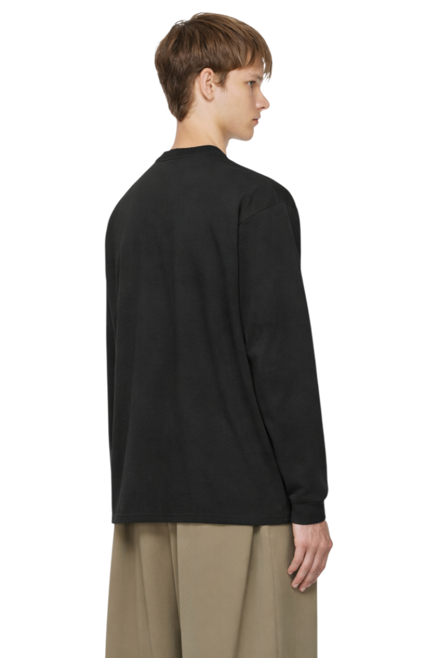 Men's Horse Graphic Long Sleeve T-Shirt