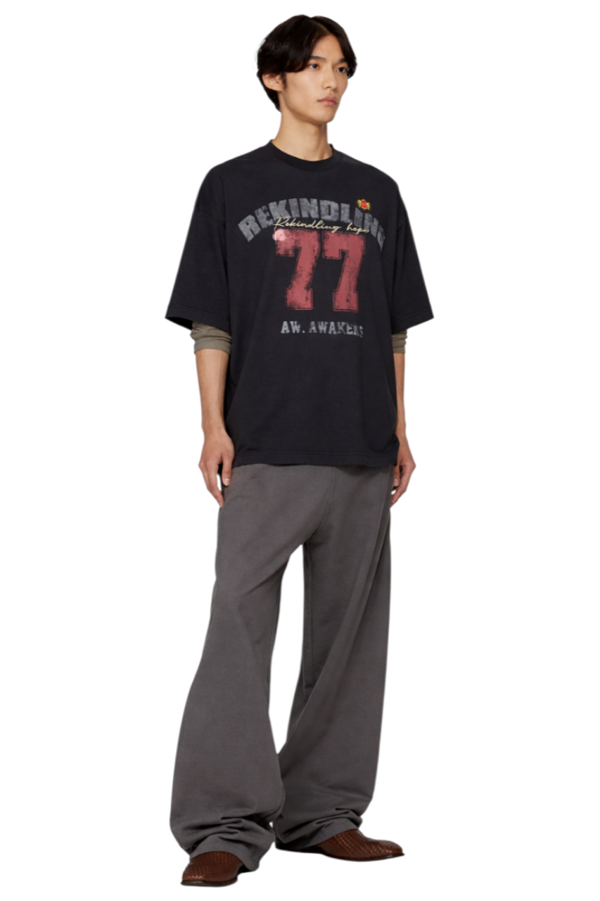 Men's Number 77 Oversized T-Shirt