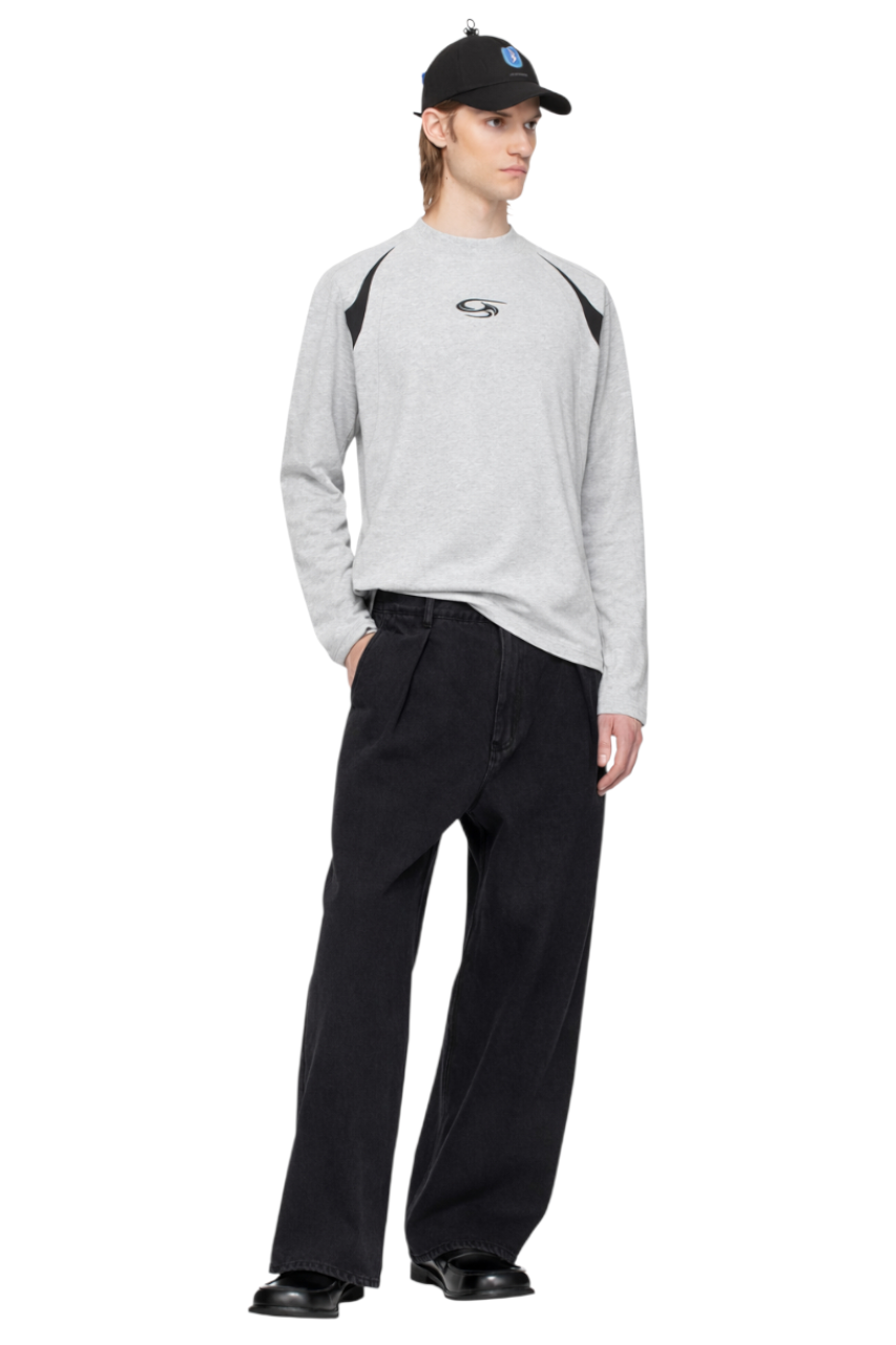 Men's Round Neck Long Sleeve T-Shirt
