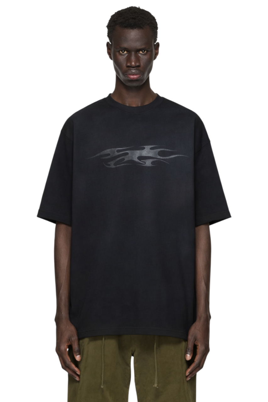 Men's Plus Size Round Neck Short Sleeve T-Shirt