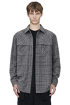 Men's Plaid Button Up Long Sleeve Shirt