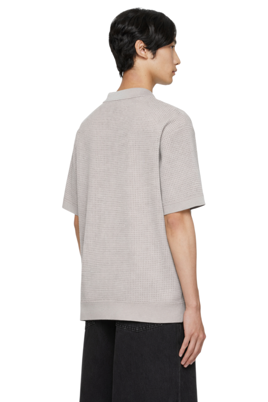 Men's Classic Knitted Short Sleeve Polo