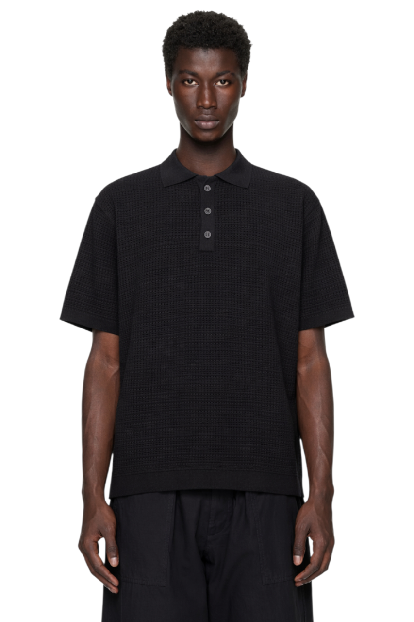 Men's Classic Knitted Short Sleeve Polo