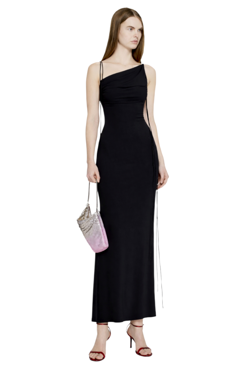 Backless Slit Sleeveless Bodycon Maxi Dress