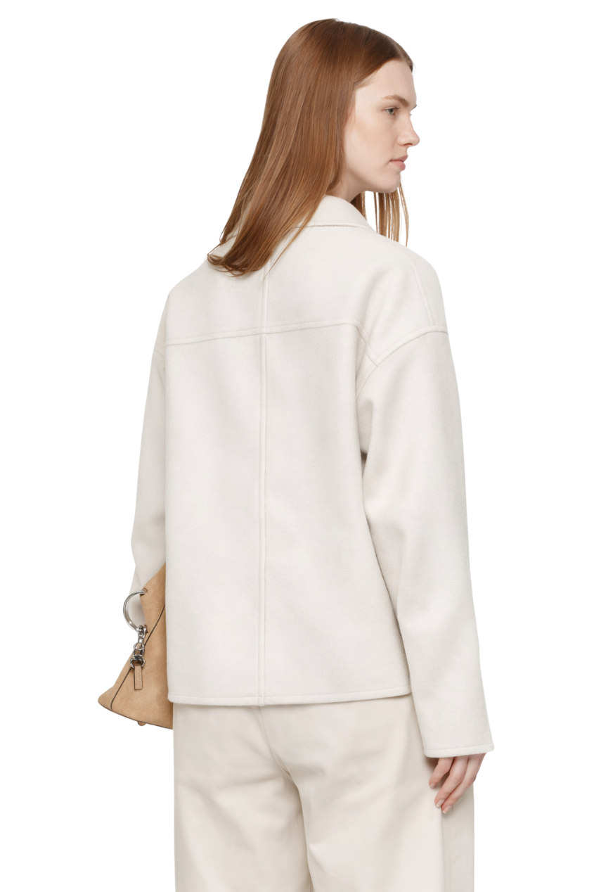 Open Front Dropped Shoulder Outerwear